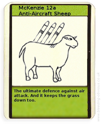 McKenzie 12A Anti-aircraft sheep
