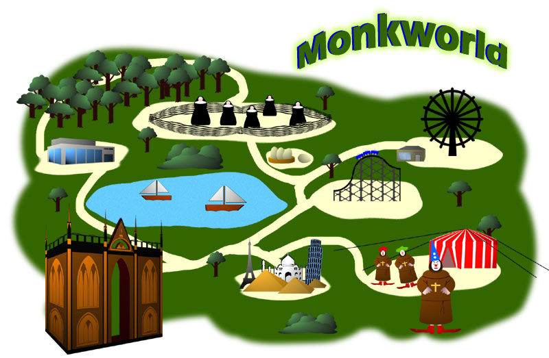 Map of Monkworld