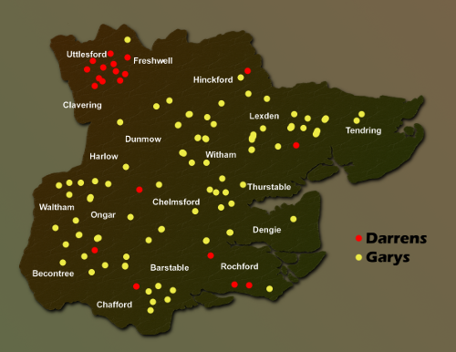 Darren map