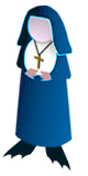 Nun: Blue