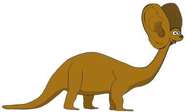 Big-eared dinosaur