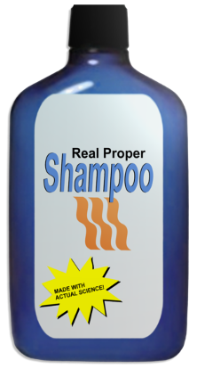 Real proper actual shampoo