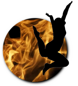 Flaming dancer