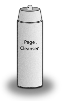 Page Cleanser bottle