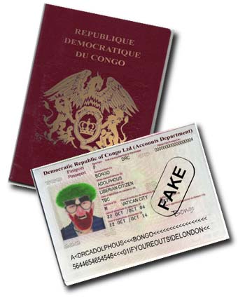 Dr Bongo's Passport