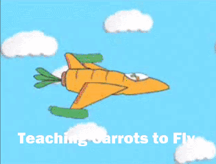 Teaching Carrots to Fly
